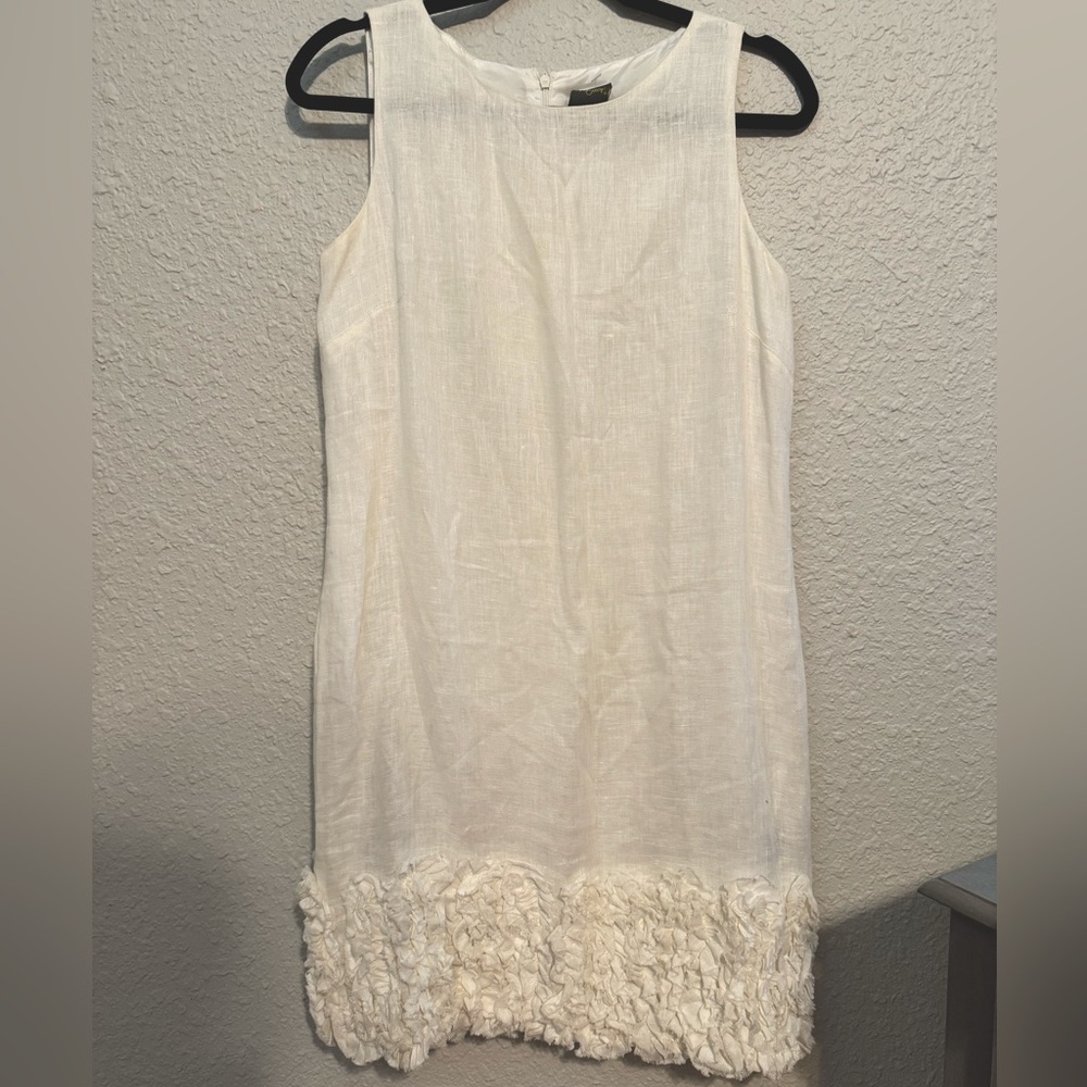 Taylor Linen Shift Dress Size 8